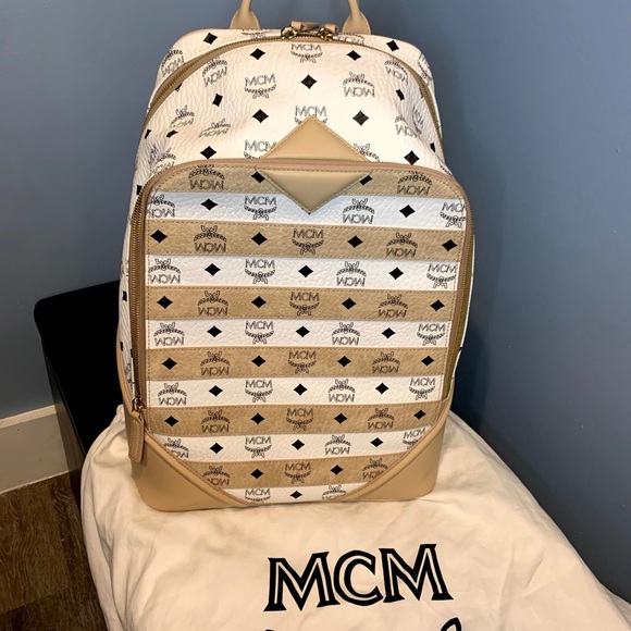 MCM Bags Authentic Fullsize Mcm Backpack Poshmark